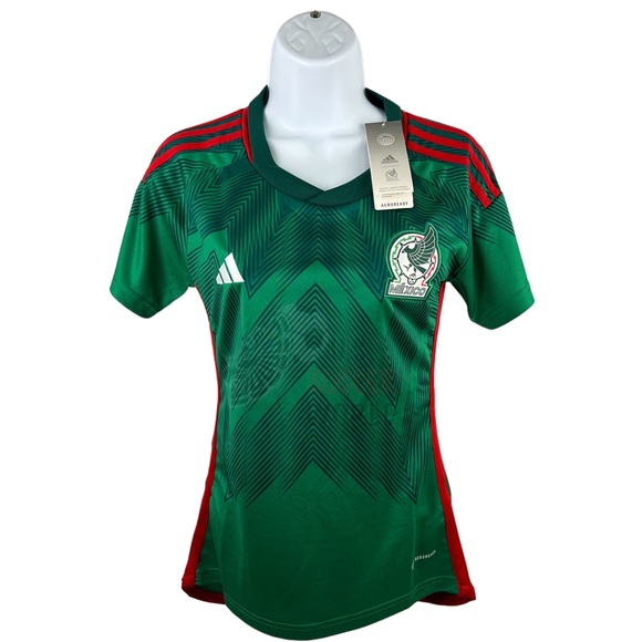 🚨 New World Cup QATAR 2022 Mexico Women's Home Soccer Jersey - Picture 2 of 5